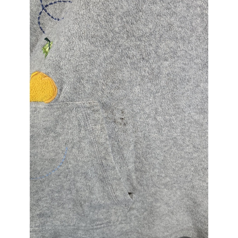 Vintage Looney Tunes Tweety Bird 1/4 Zip Hoodie Mens L Embroidered Warner Bros - Picture 6 of 6